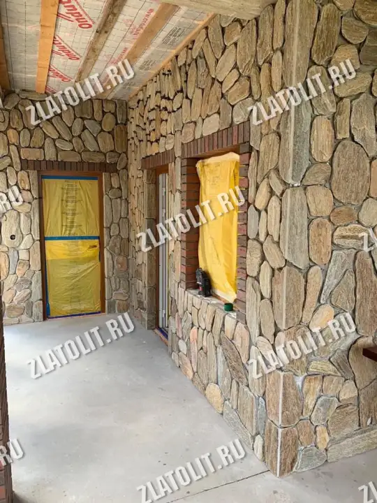 галтованный плитняк Кора дерева для мощения и облицовки в наличии от производителя